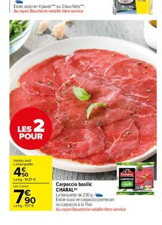 carpaccio Charal