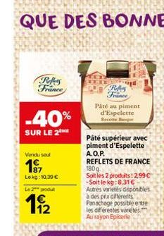 pâté Reflets de France