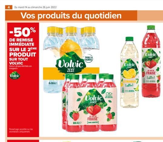 soldes Volvic