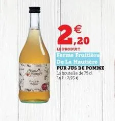 jus de pomme