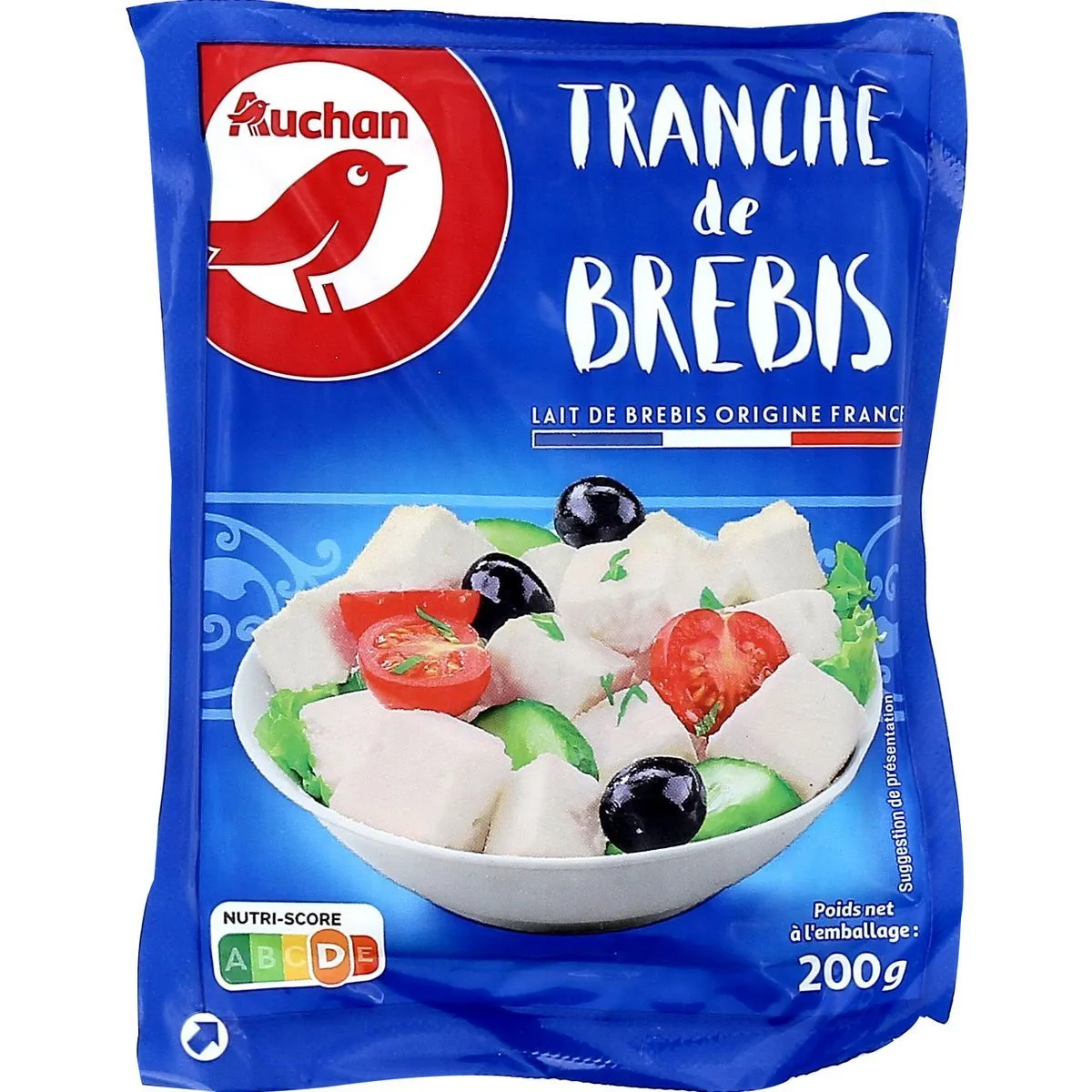 tranche de fromage de brebis auchan