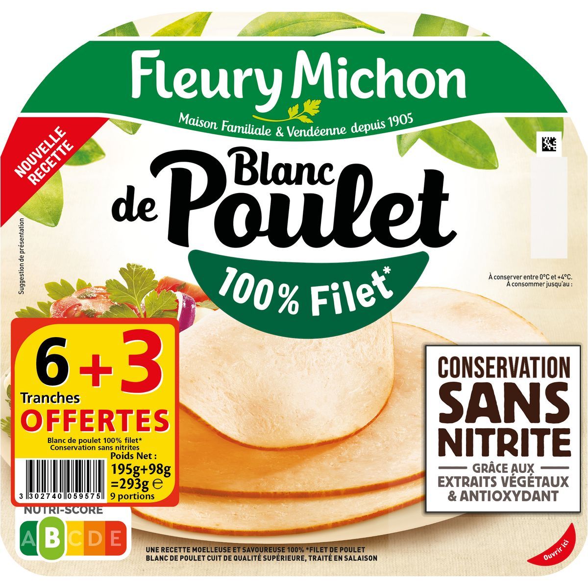 BLANC DE POULET FLEURY MICHON