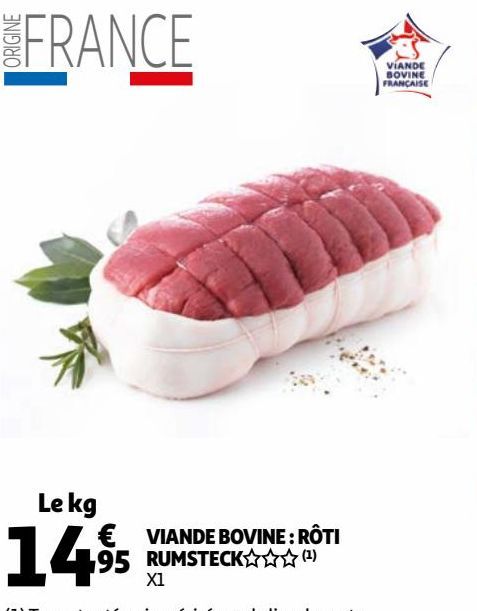 VIANDE BOVINE:RÒTI RUMSTECK