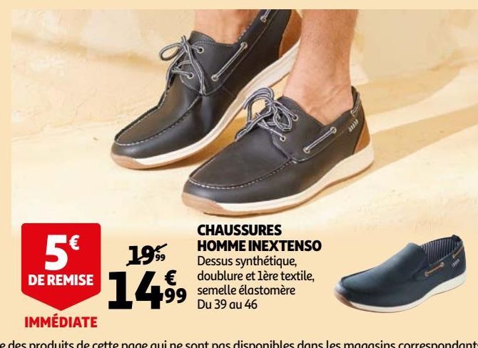 chaussures homme inextenso