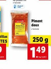 Proda  Piment doux  15458  250 g  149