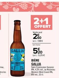 bière Gallia
