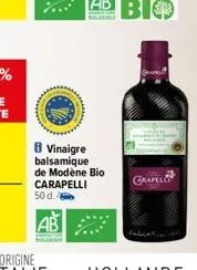 vinaigre balsamique carapelli