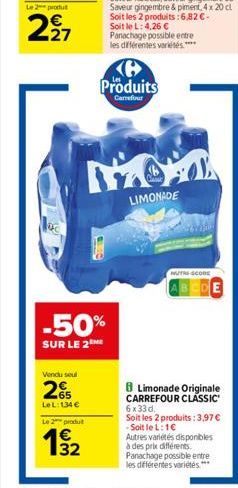 limonade Carrefour