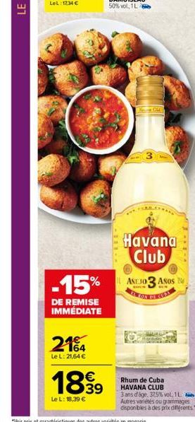 soldes Havana Club