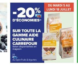 amandes Carrefour