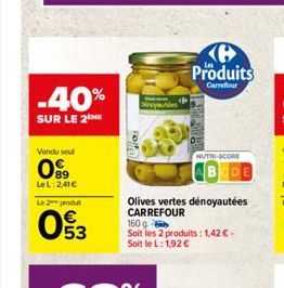 olives Carrefour