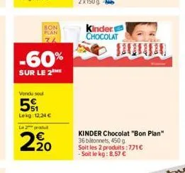 chocolat kinder