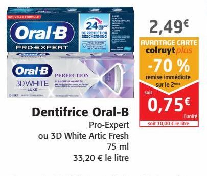 Dentifrice Oral-B