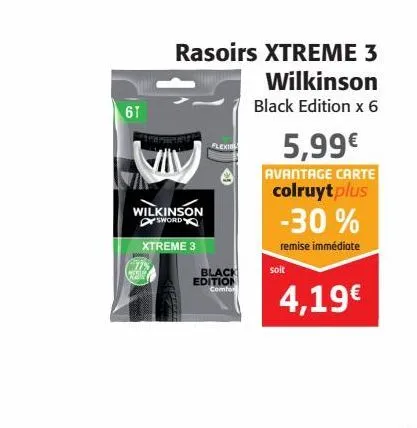 rasoirs xtreme 3 wilkinson