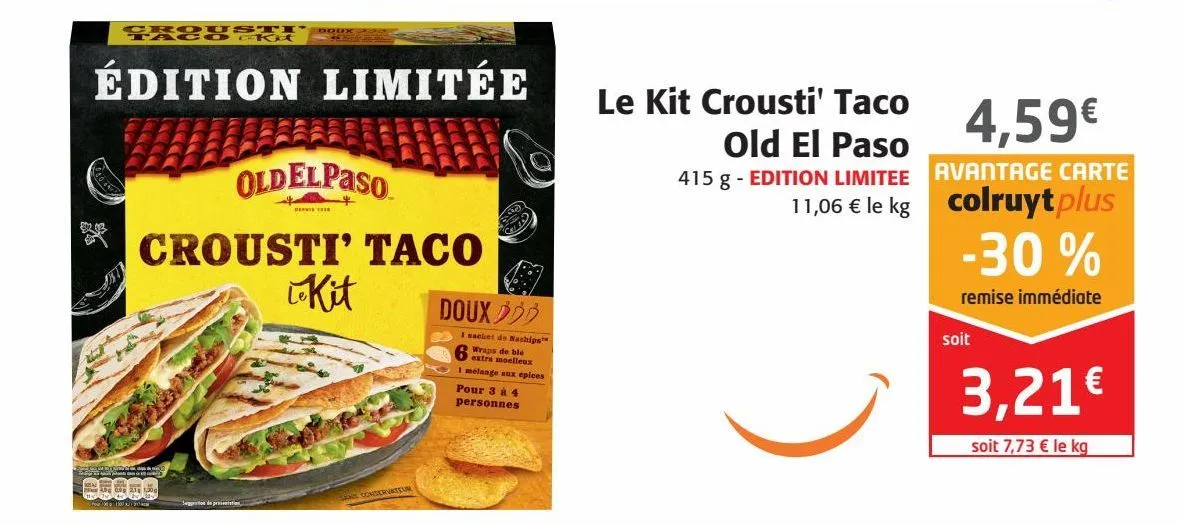 le kit crousti' taco old el paso