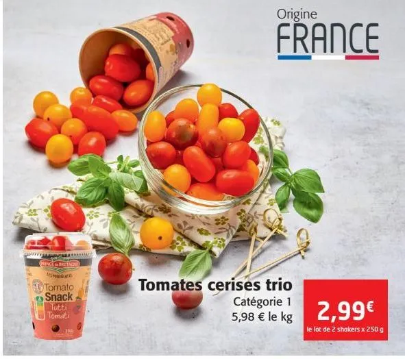 tomates cerises trio