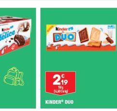 Kinder  DUO  2?9  154g  KINDER® DUO