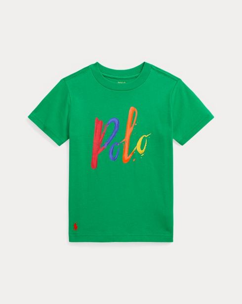 T-shirt logo en jersey de coton offre à 18,5€ sur Ralph Lauren