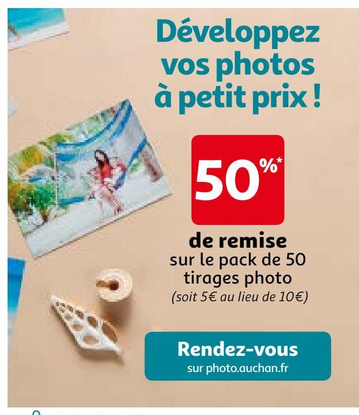 Développez vos photos à petit prix !