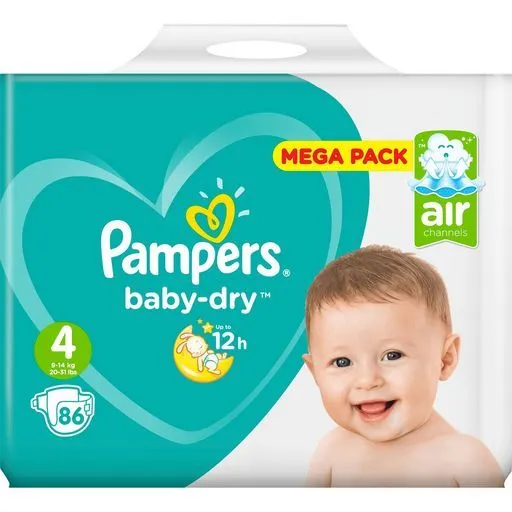 changes baby dry mega pampers