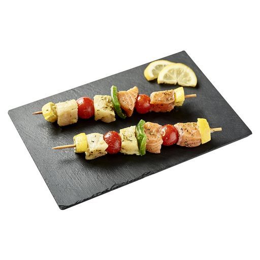 brochettes de saumon cabillaud ou saumon a la provencale