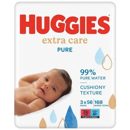 lingettes pure extra care huggies