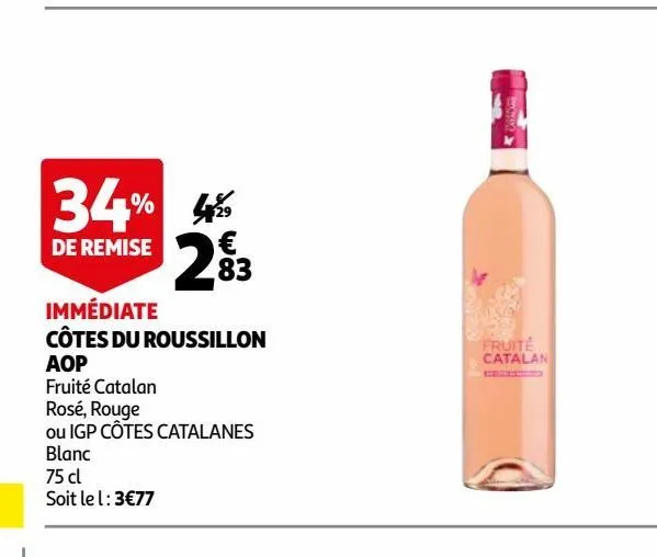 cotes du roussillon aop