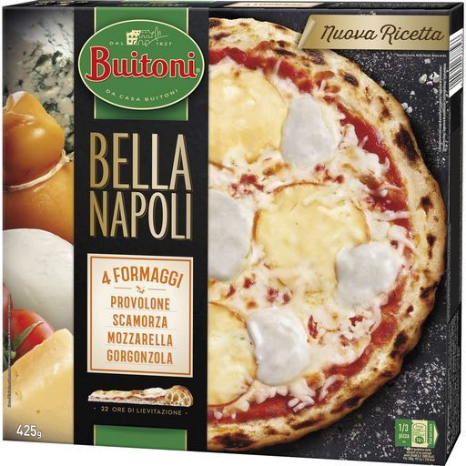 pizza bella napoli 4 fromaggi surgele Buitoni
