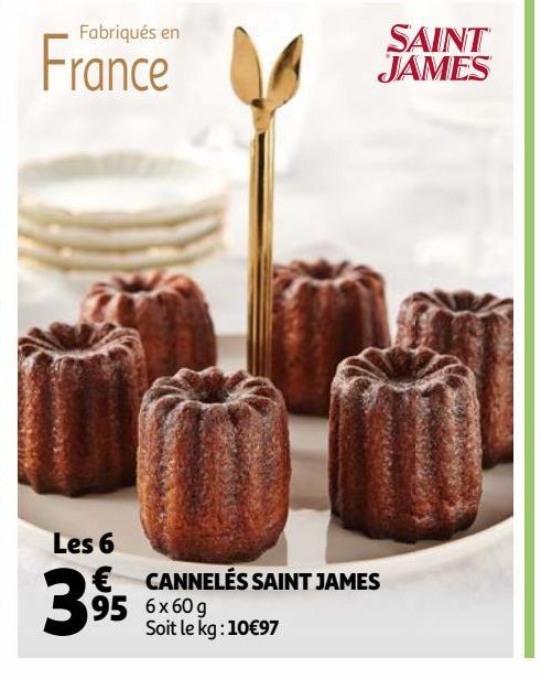 Canneles saint james