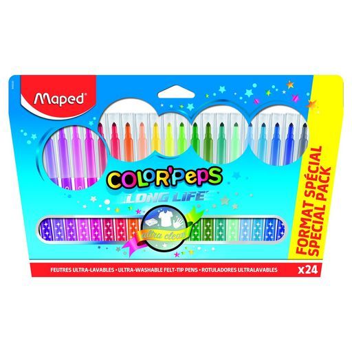 24 feutres colorpeps maped