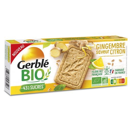 Sables citron gingembre bio gerble bio