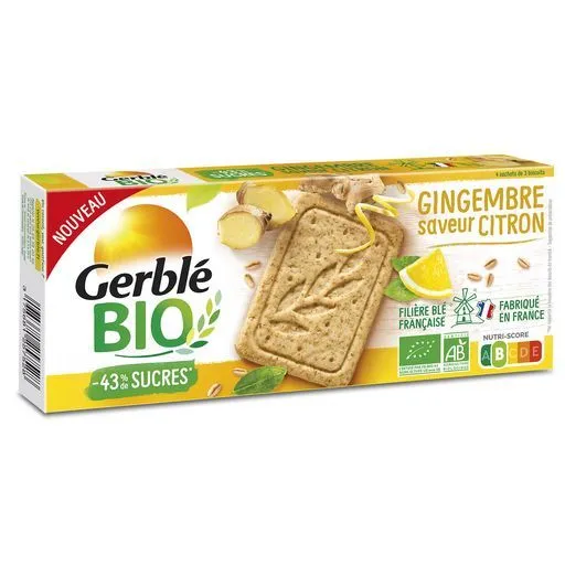 sables citron gingembre bio gerble bio