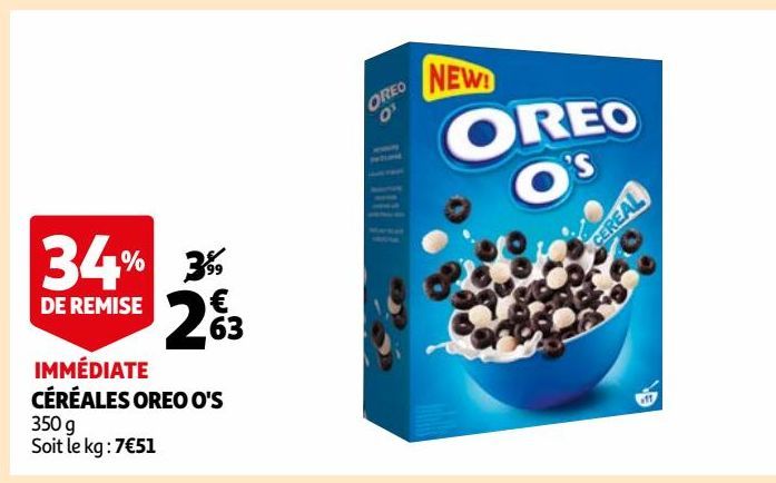 céréales oreo o´s