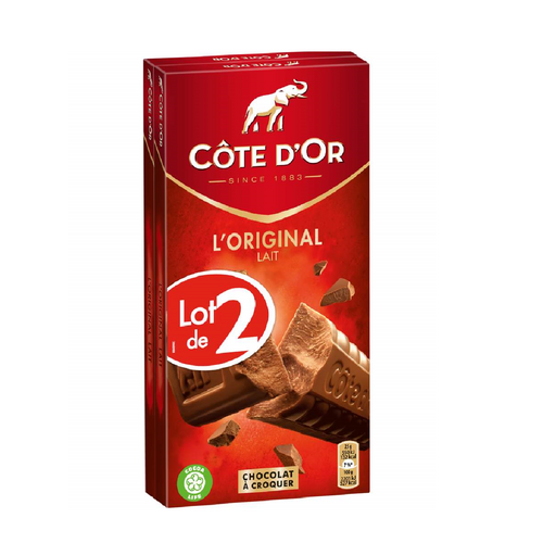 Tablette de chocolat extra  Côte d'or