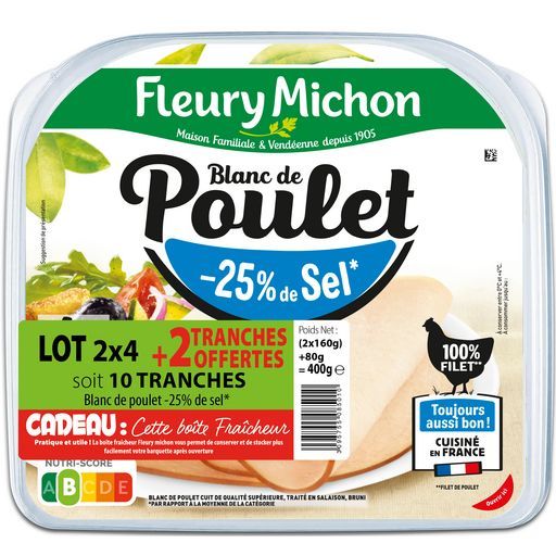 blanc de poulet Fleury Michon