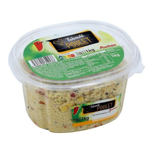 Taboule poulet auchan