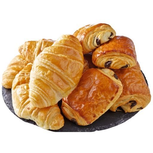 5 CROISSANTS + 5 PAINS AU CHOCOLAT PUR BEURRE