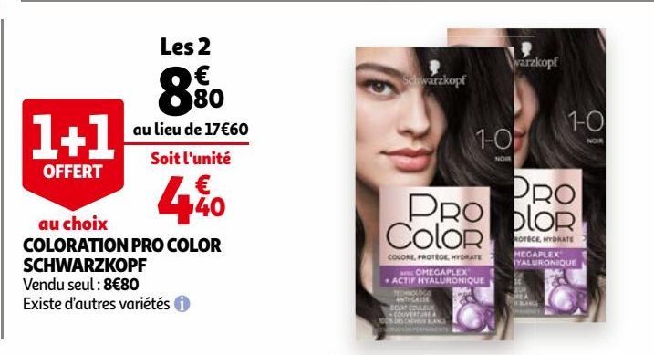 COLORATION PRO COLOR SCHWARZKOPF