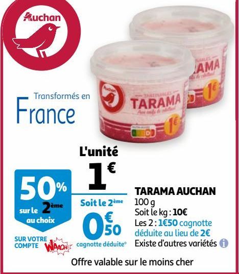 TARAMA AUCHAN