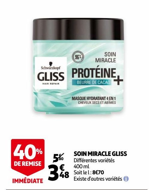 SOIN MIRACLE GLISS