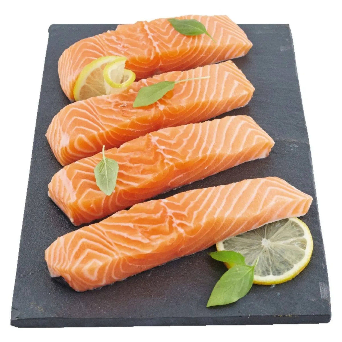 4 pavés de saumon atlantique filière responsable auchan