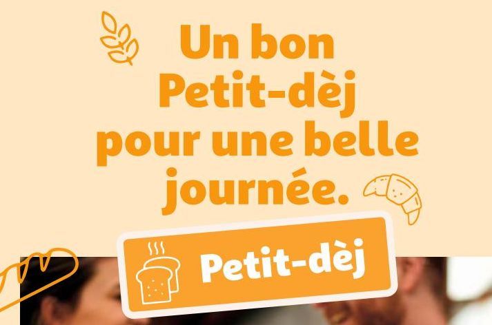 Un bon Petit-dèj pour une belle journée. Petit-dèj