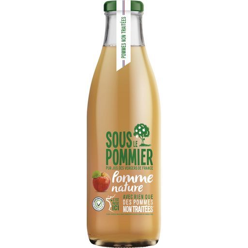 jus de pomme sous le pommier