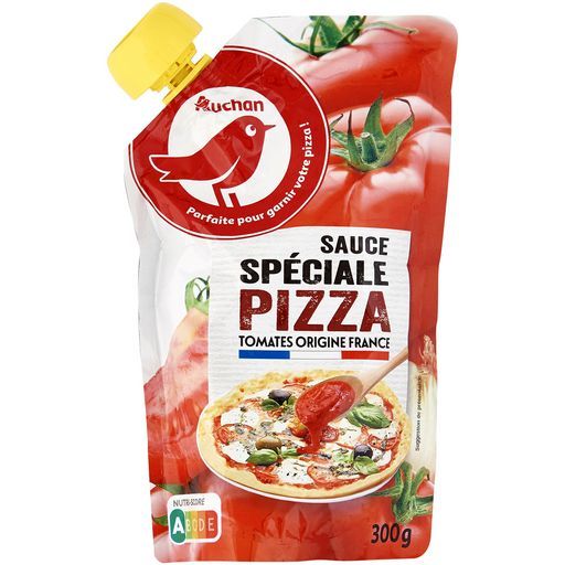 sauces pizza auchan