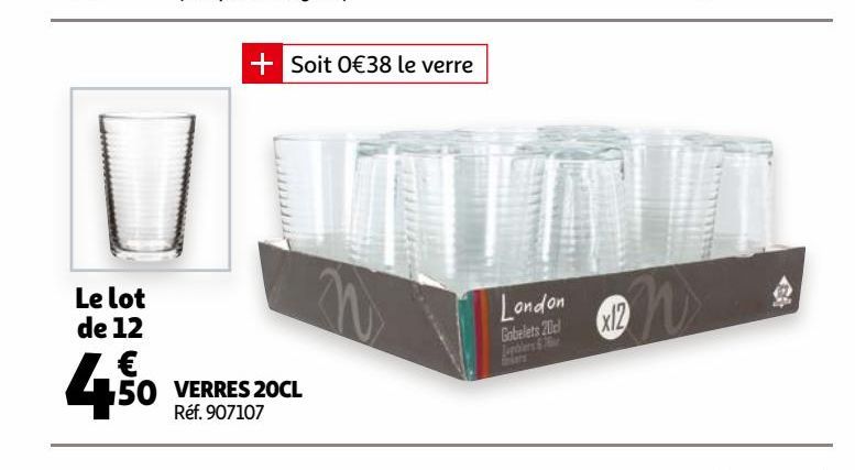 verres 20cl