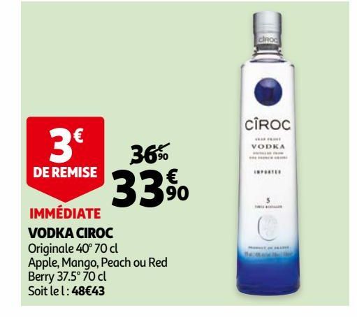 vodka ciroc