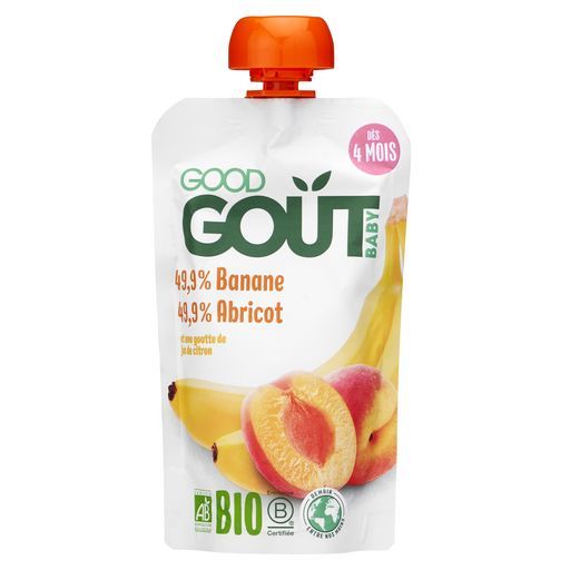 Gourdes aux fruits bio good gout