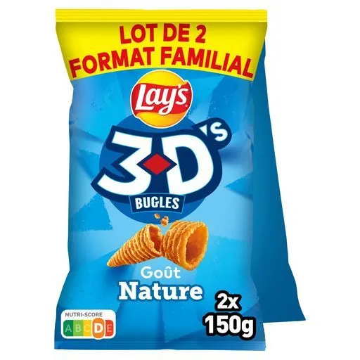 3d bugles nature lay´s