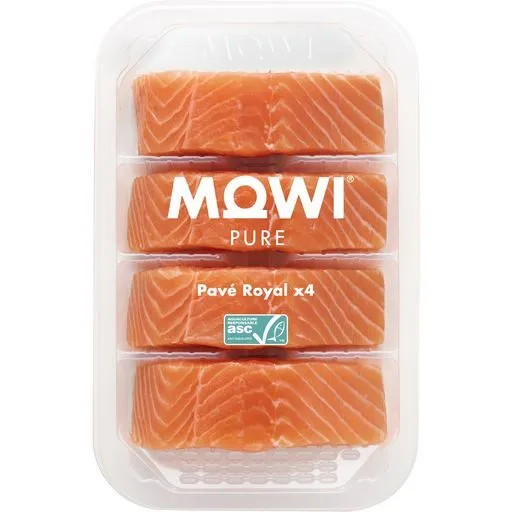 4 paves de saumon royal mowi