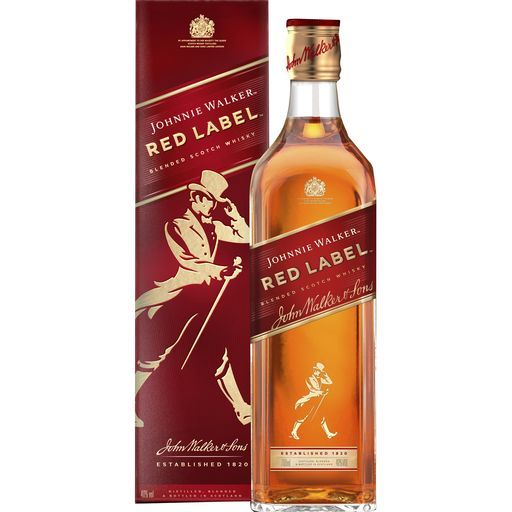 whisky Johnnie Walker red label